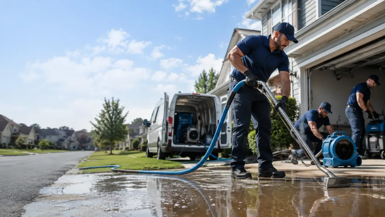 Flood Damage Restoration in Lupton, MI